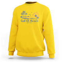 Vintage Gulf of Mexico Est 1550 Sweatshirt Golfo De Mexico