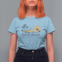 Vintage Gulf of Mexico Est 1550 T Shirt For Women Golfo De Mexico