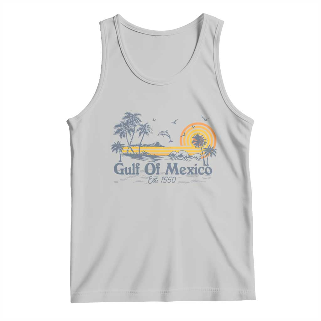 Vintage Gulf of Mexico Est 1550 Tank Top Golfo De Mexico