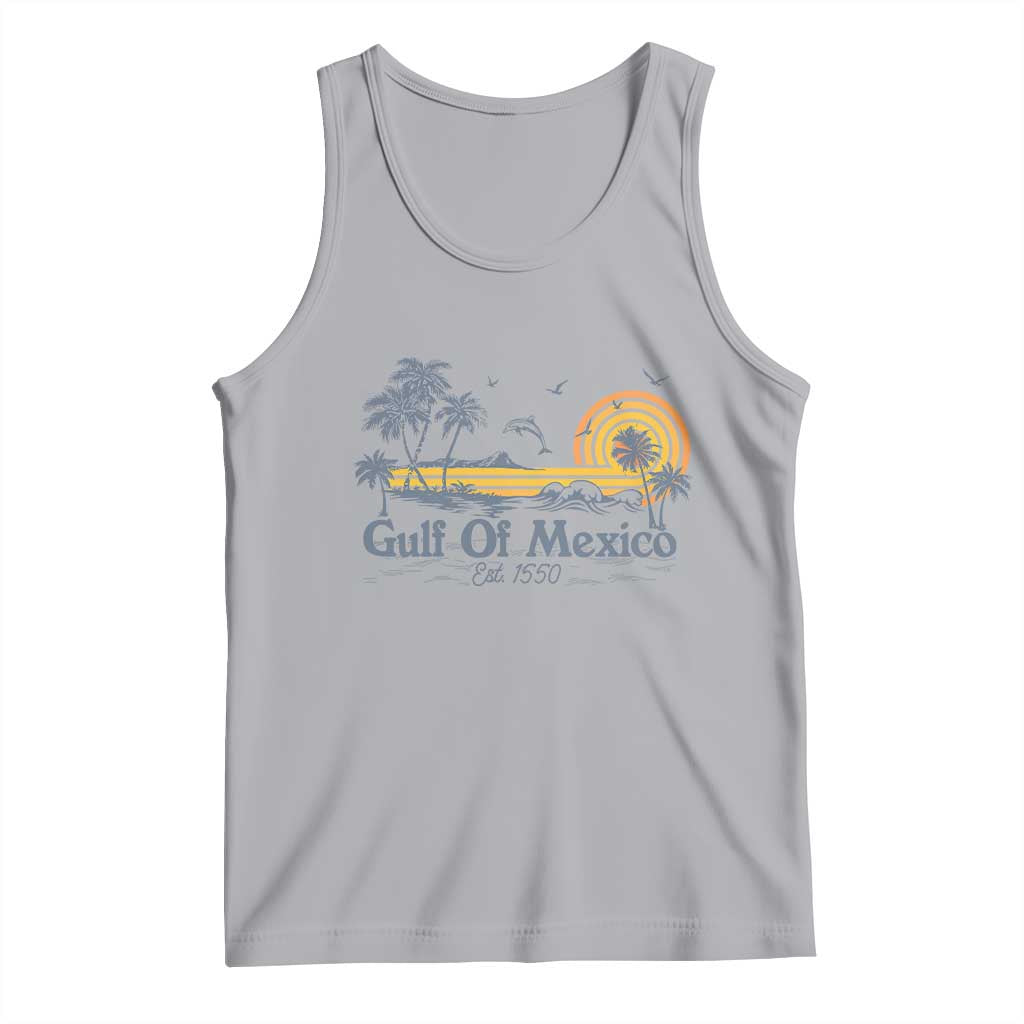 Vintage Gulf of Mexico Est 1550 Tank Top Golfo De Mexico