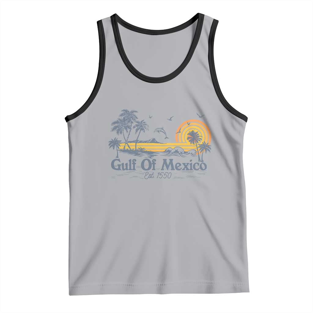 Vintage Gulf of Mexico Est 1550 Tank Top Golfo De Mexico