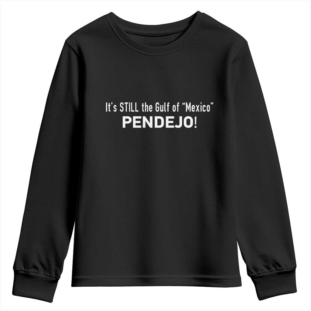 It's Still The Gulf Of Mexico Pendejo Youth Sweatshirt Golfo De Mexico