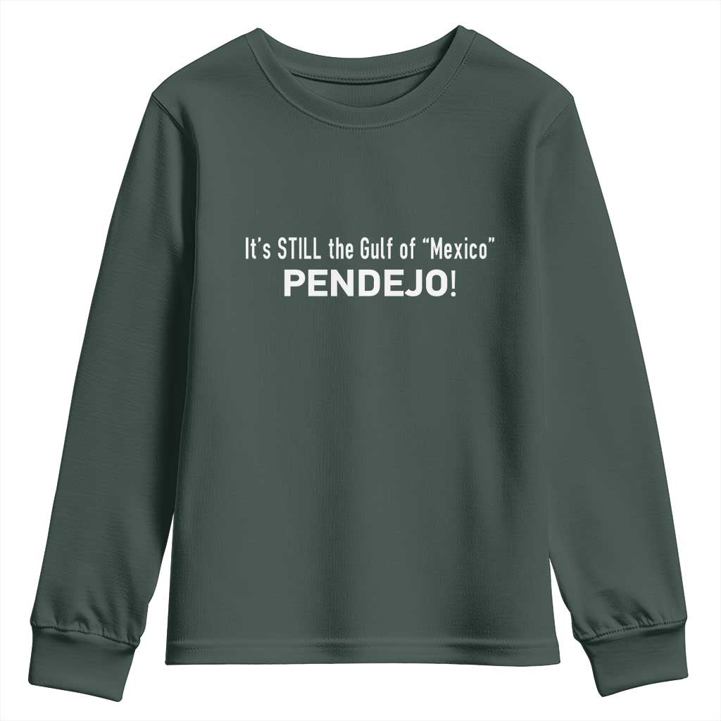 It's Still The Gulf Of Mexico Pendejo Youth Sweatshirt Golfo De Mexico