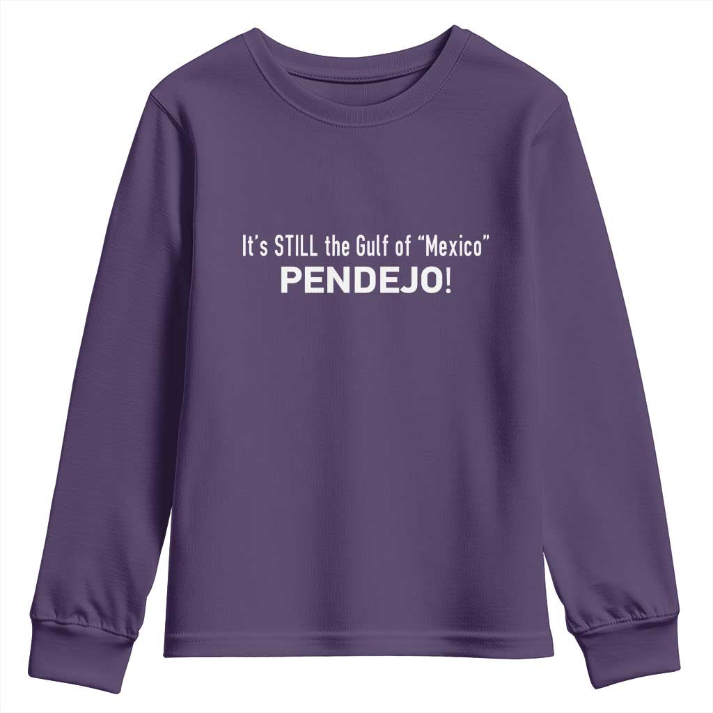 It's Still The Gulf Of Mexico Pendejo Youth Sweatshirt Golfo De Mexico