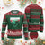 Baseball Home Plate Dripping Ice Cream Ugly Christmas Sweater Respect The Drip Social Club Sprinkles - Wonder Print Shop