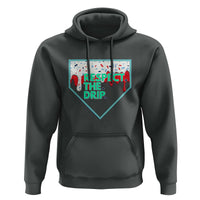 Baseball Home Plate Dripping Ice Cream Hoodie Respect The Drip Social Club Sprinkles