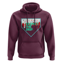 Baseball Home Plate Dripping Ice Cream Hoodie Respect The Drip Social Club Sprinkles