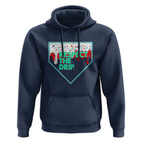 Baseball Home Plate Dripping Ice Cream Hoodie Respect The Drip Social Club Sprinkles