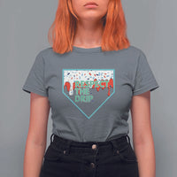 Baseball Home Plate Dripping Ice Cream T Shirt For Women Respect The Drip Social Club Sprinkles