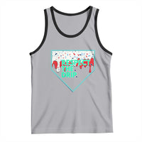 Baseball Home Plate Dripping Ice Cream Tank Top Respect The Drip Social Club Sprinkles