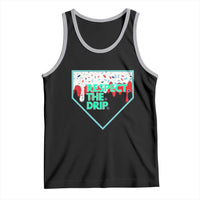 Baseball Home Plate Dripping Ice Cream Tank Top Respect The Drip Social Club Sprinkles