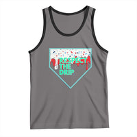Baseball Home Plate Dripping Ice Cream Tank Top Respect The Drip Social Club Sprinkles