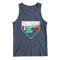 Baseball Home Plate Dripping Ice Cream Tank Top Respect The Drip Social Club Sprinkles