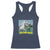 Funny Leprechaun Hold Your Horse Racerback Tank Top Unicorn St Patrick's Day