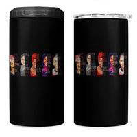 Well Behaved Women Rarely Make History 4 in 1 Can Cooler Tumbler Feminist Empowered Women