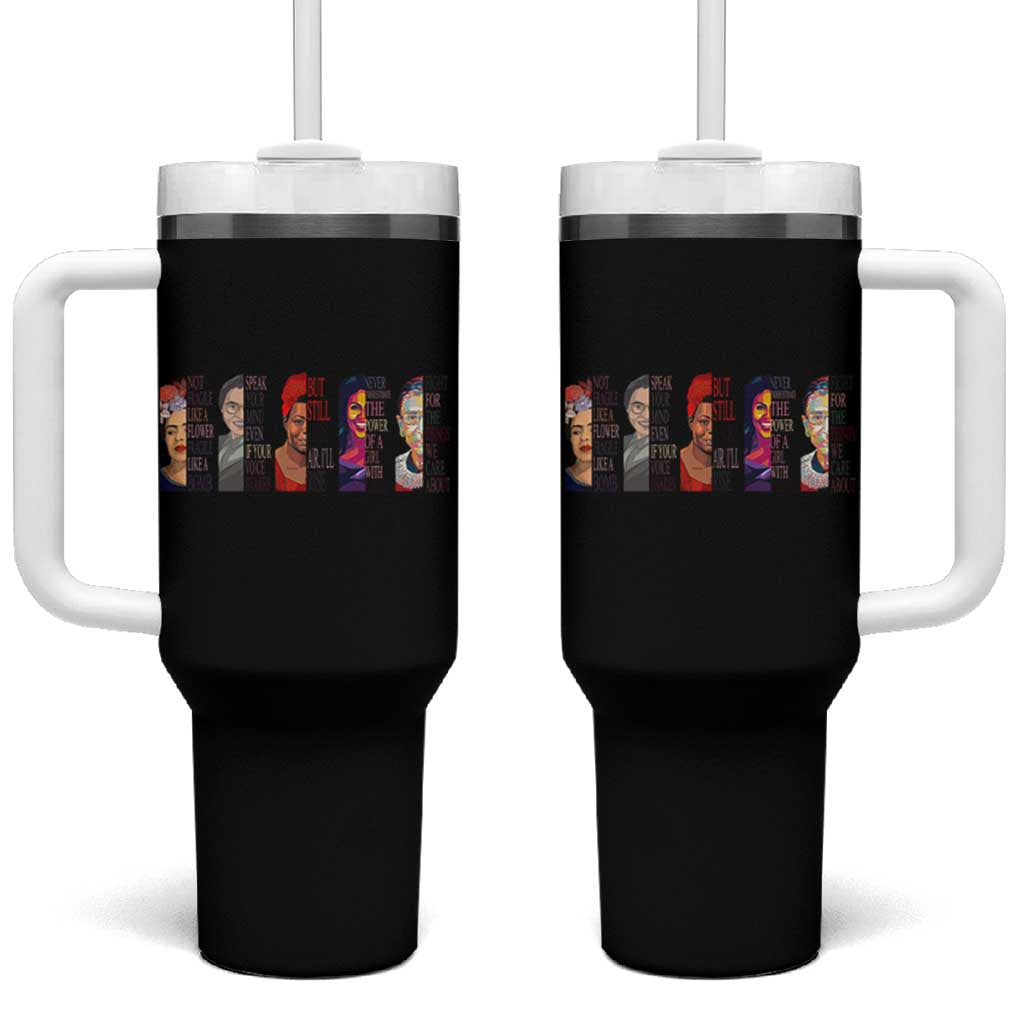 Well Behaved Women Rarely Make History Tumbler With Handle Feminist Empowered Women