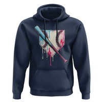 Baseball Home Plate Drip With Sprinkles Hoodie