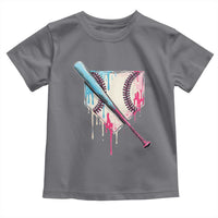 Baseball Home Plate Drip With Sprinkles Toddler T Shirt