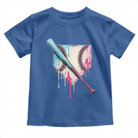 Baseball Home Plate Drip With Sprinkles Toddler T Shirt