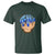 Blue Ice Cream Cone Baseball Glove Drip T Shirt