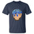 Blue Ice Cream Cone Baseball Glove Drip T Shirt