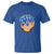 Blue Ice Cream Cone Baseball Glove Drip T Shirt