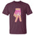 Pink Ice Cream Baseball Glove Sprinkles Drip T Shirt Funny V Sign