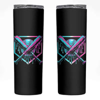 Baseball Drip Ice Cream Dripping Skinny Tumbler TS02