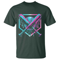 Baseball Drip Ice Cream Dripping T Shirt TS02
