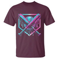 Baseball Drip Ice Cream Dripping T Shirt TS02