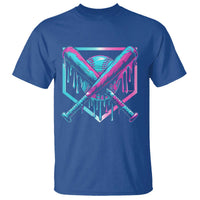 Baseball Drip Ice Cream Dripping T Shirt TS02