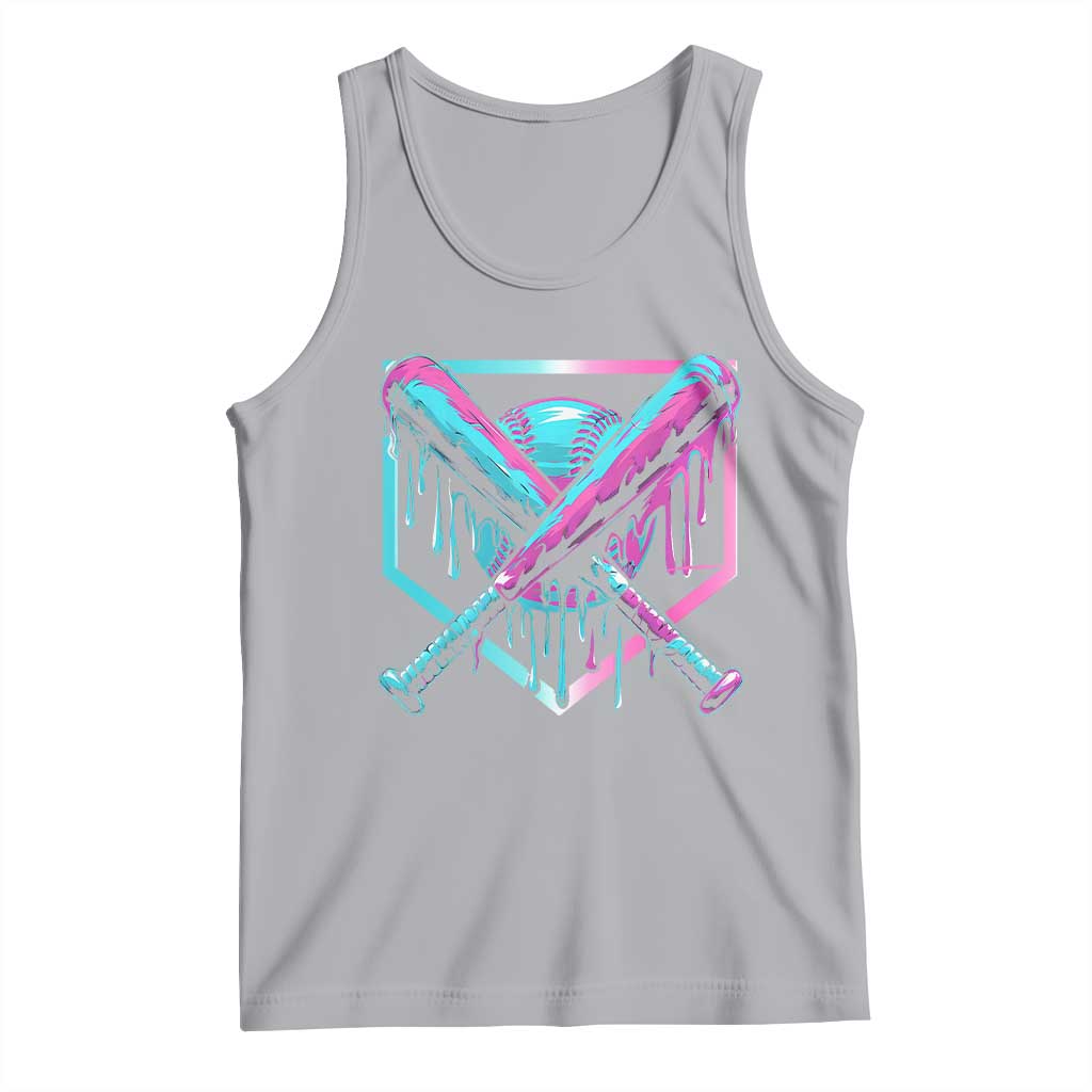 Baseball Drip Ice Cream Dripping Tank Top TS02