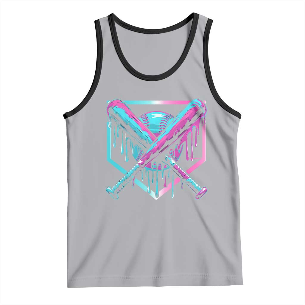 Baseball Drip Ice Cream Dripping Tank Top TS02