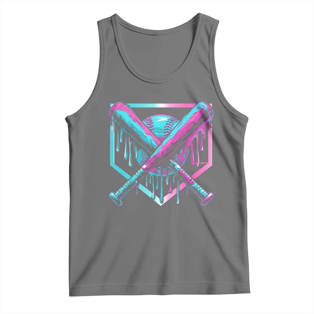 Baseball Drip Ice Cream Dripping Tank Top TS02