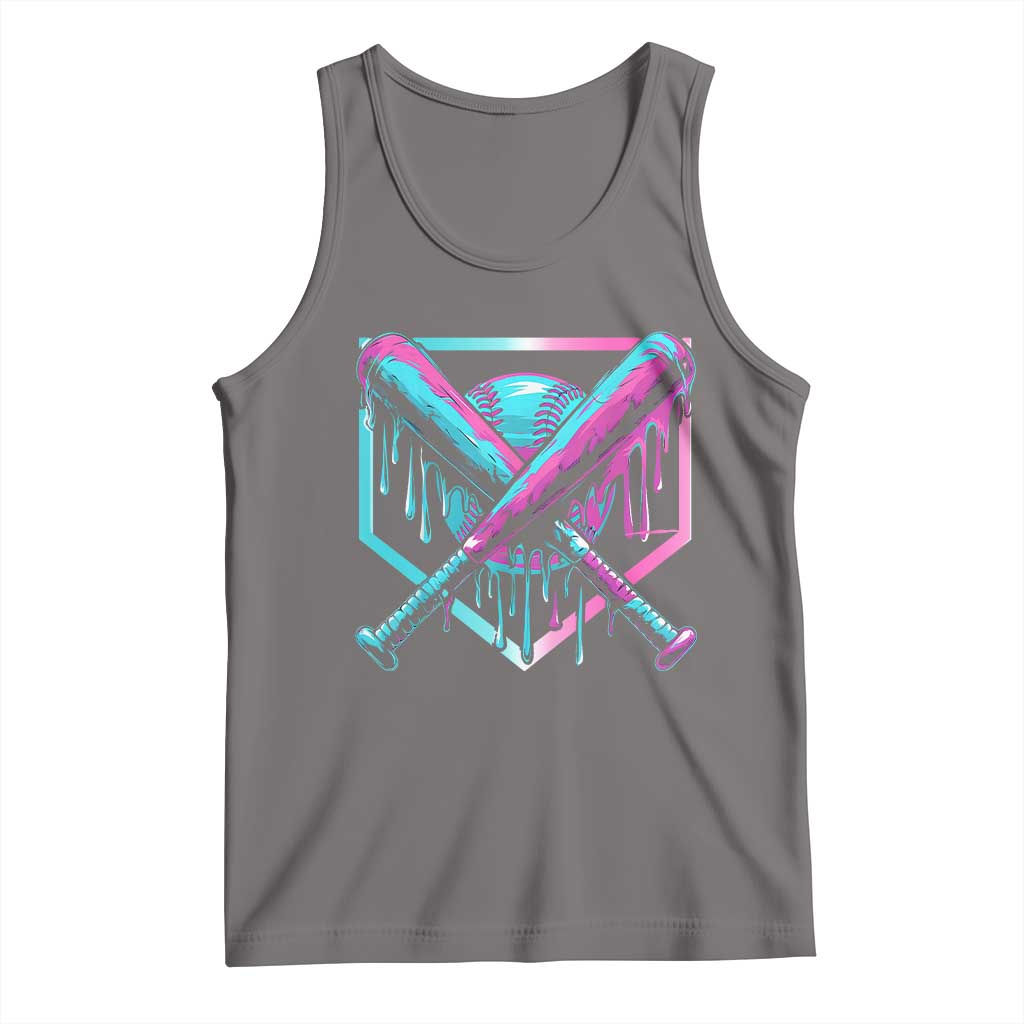 Baseball Drip Ice Cream Dripping Tank Top TS02