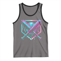 Baseball Drip Ice Cream Dripping Tank Top TS02