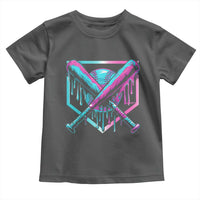 Baseball Drip Ice Cream Dripping Toddler T Shirt TS02