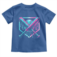 Baseball Drip Ice Cream Dripping Toddler T Shirt TS02