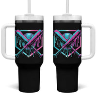 Baseball Drip Ice Cream Dripping Tumbler With Handle TS02