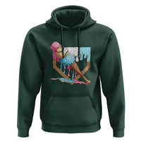 Baseball Home Ice Cream Dripping Hoodie
