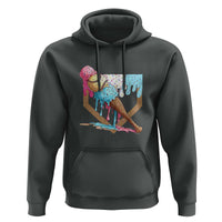 Baseball Home Ice Cream Dripping Hoodie
