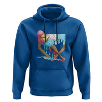 Baseball Home Ice Cream Dripping Hoodie