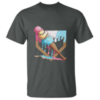 Baseball Home Ice Cream Dripping T Shirt