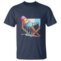 Baseball Home Ice Cream Dripping T Shirt