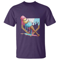 Baseball Home Ice Cream Dripping T Shirt