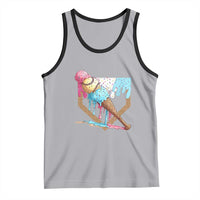 Baseball Home Ice Cream Dripping Tank Top