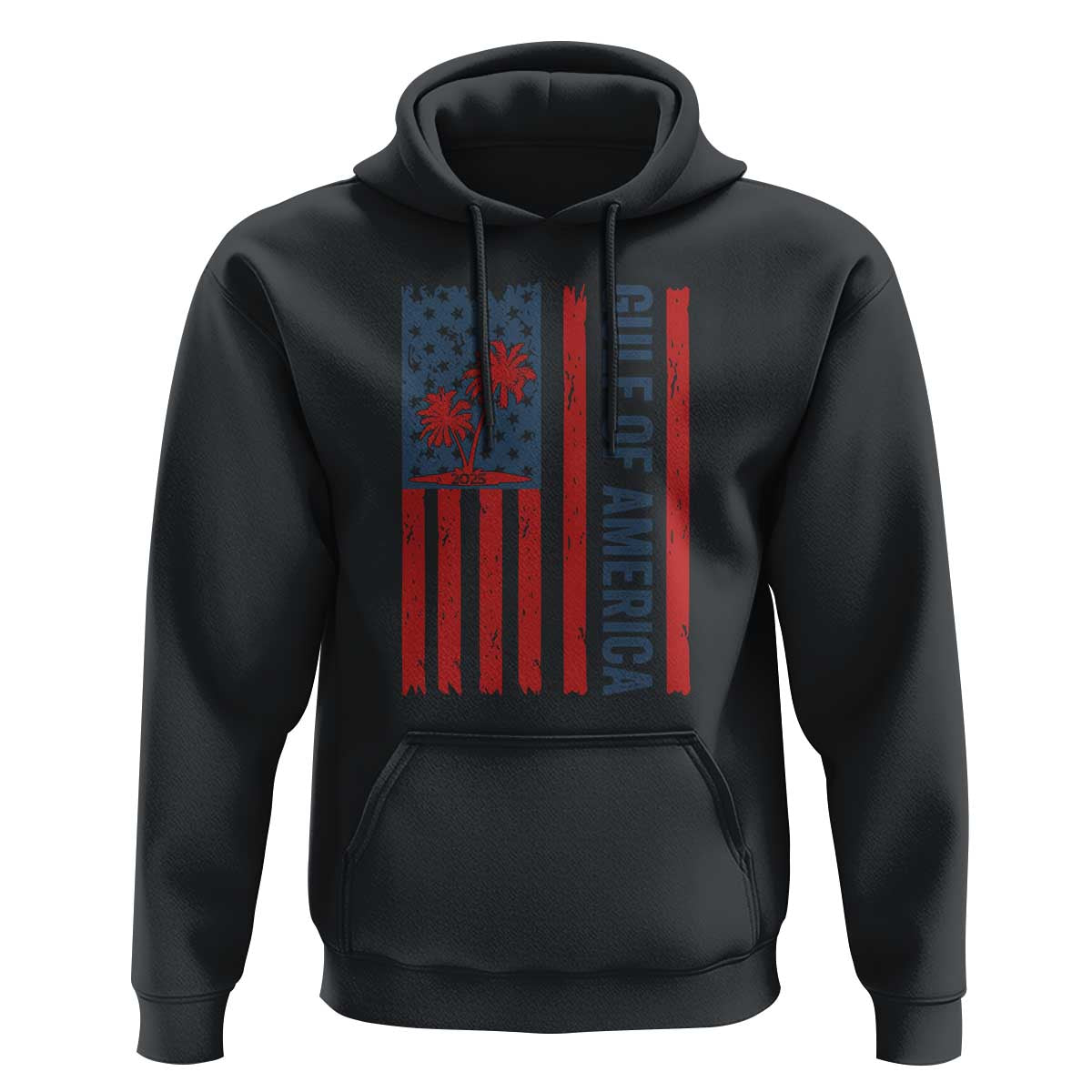 Funny Gulf Of US America Est 2025 Hoodie USA American Flag
