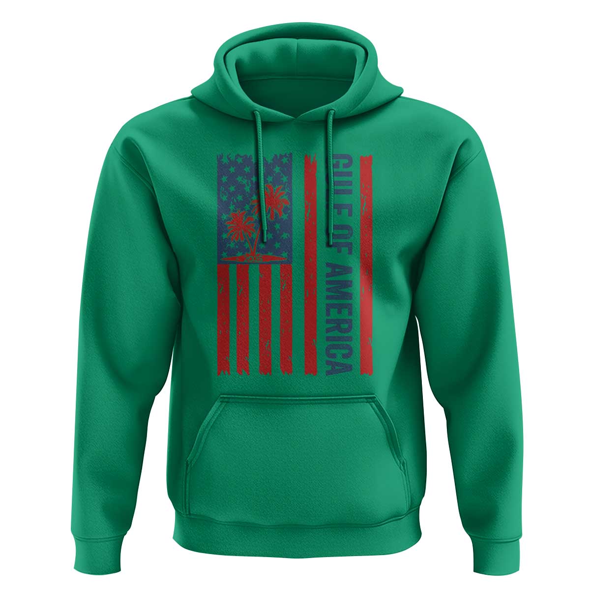 Funny Gulf Of US America Est 2025 Hoodie USA American Flag