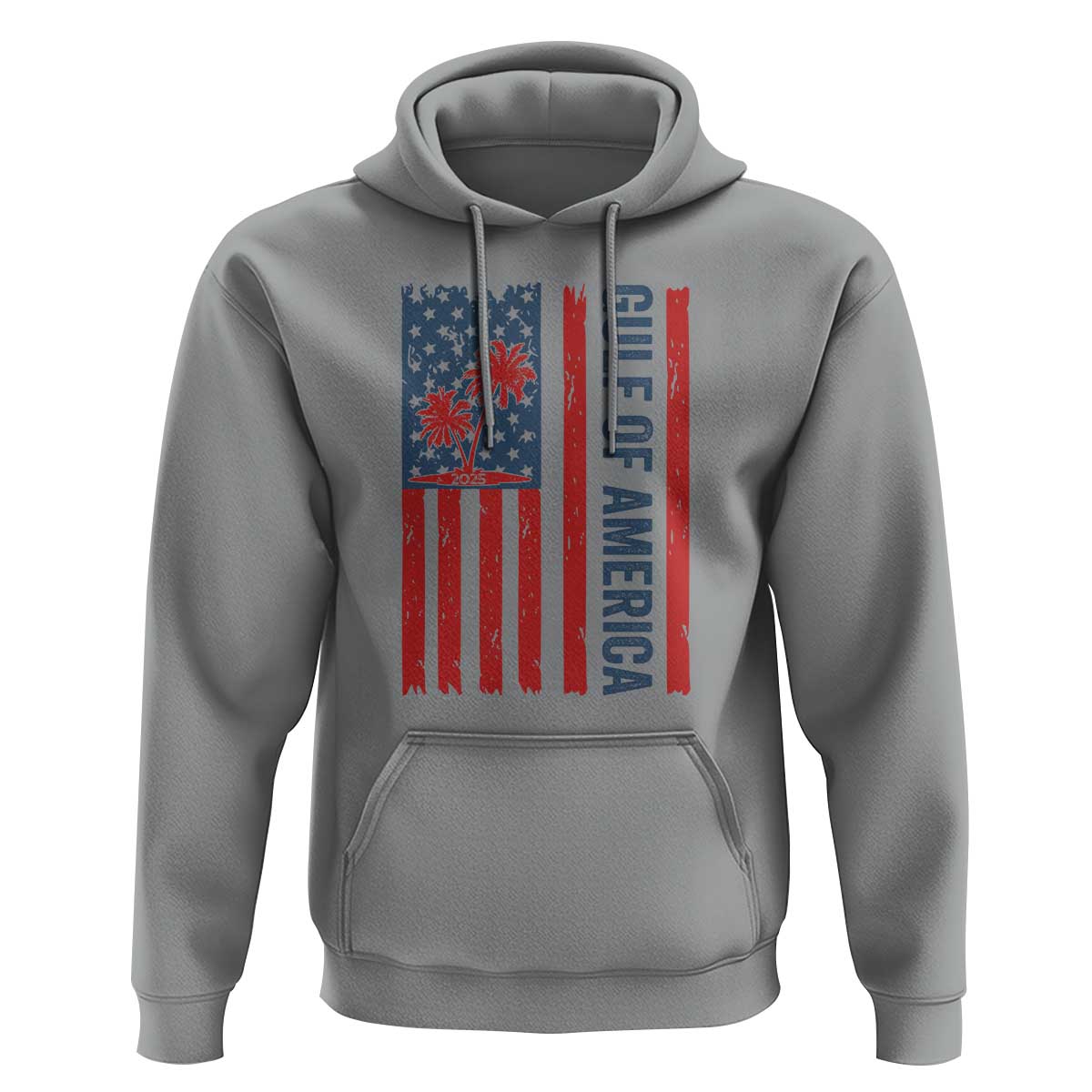 Funny Gulf Of US America Est 2025 Hoodie USA American Flag