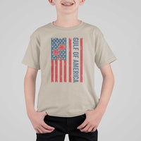 Funny Gulf Of US America Est 2025 T Shirt For Kid USA American Flag